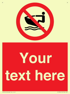 Custom No personal water craft